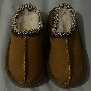 Cozy Brown Kids Shoes